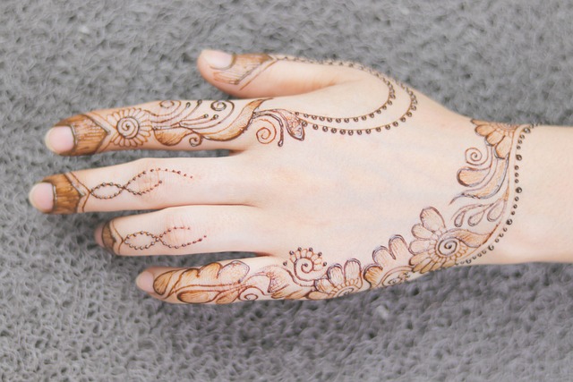 tattoo, hand, henna
