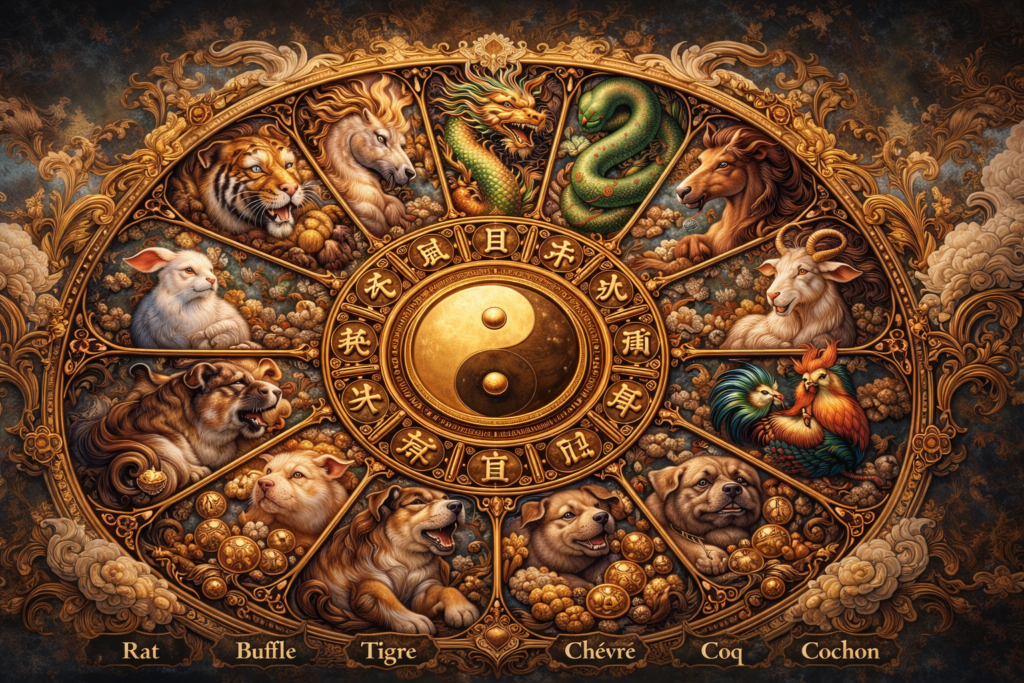 les signes du zodiaque chinois