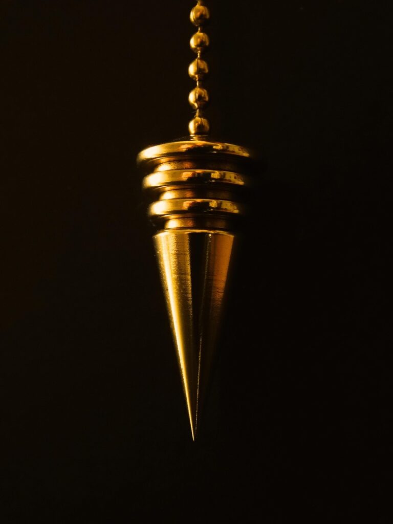 pendulum, cone, chain, gold, pendulum, pendulum, pendulum, pendulum, pendulum